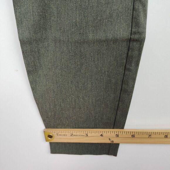 Maurices Capri Stretch Dress Pants Women's XS Green Skinny Leg Pull On - Picture 6 of 9